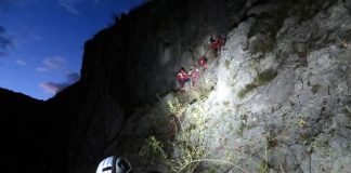 Antrenament de amploare al salvatorilor montani în Cheile Galbenului