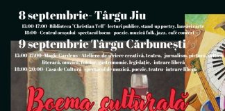Orașul Târgu-Cărbunești, gazda Galei ,,Boema Culturală a Olteniei”
