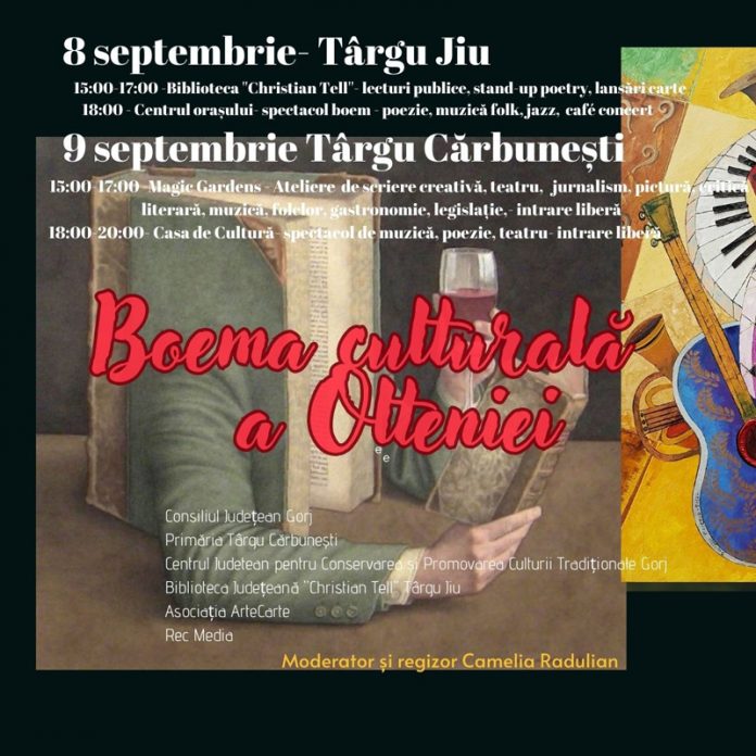 Orașul Târgu-Cărbunești, gazda Galei ,,Boema Culturală a Olteniei”
