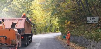 Încep lucrările pe DN 67D Valea Cernei – Băile Herculane