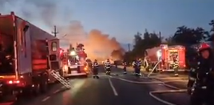 Exploziile din stația GPL din Dâmbovița: Cel puțin doi morți, mai mulți răniți