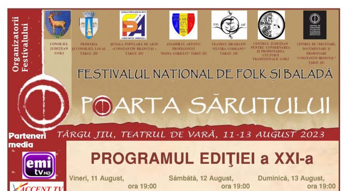 Trei zile de folk și baladă la Târgu Jiu