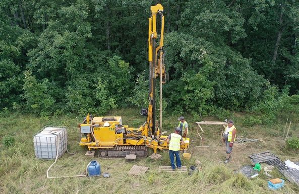 Drum expres Craiova – Târgu Jiu: Forajele geotehnice, aproape de final