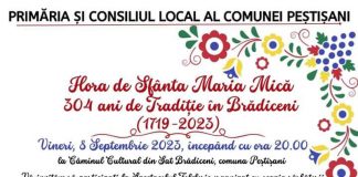 304 ani de horă tradițională de Sf. Maria Mică, la Brădiceni