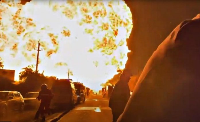 Încă un pacient rănit în exploziile de la Crevedia, transportat la un spital din Germania