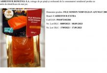 Alertă alimentară. Pește retras din magazine
