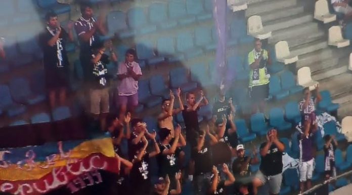 Prins pe stadion, deși avea interdicție