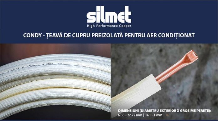 Țeava de cupru Silmet Condy – Alegere profesionistă pentru instalațiile de aer condiționat