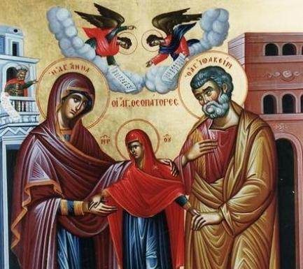 Sfinții Părinți ai Maicii Domnului, Ioachim și Ana, sărbătoriți la 9 septembrie