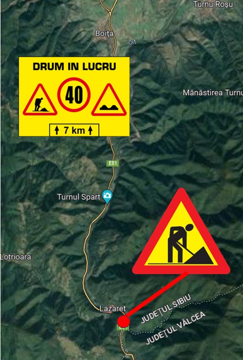 Restricții de trafic timp de o săptămână pe un drum intens circulat de gorjeni
