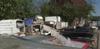 Descinderi la depozitele de fier vechi din Strehaia! Amenzi de 290.000 de lei!