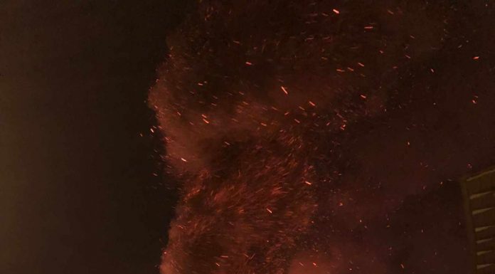 VIDEO: Pericol de dezastru în Pandurașul! Flăcări cât casa!