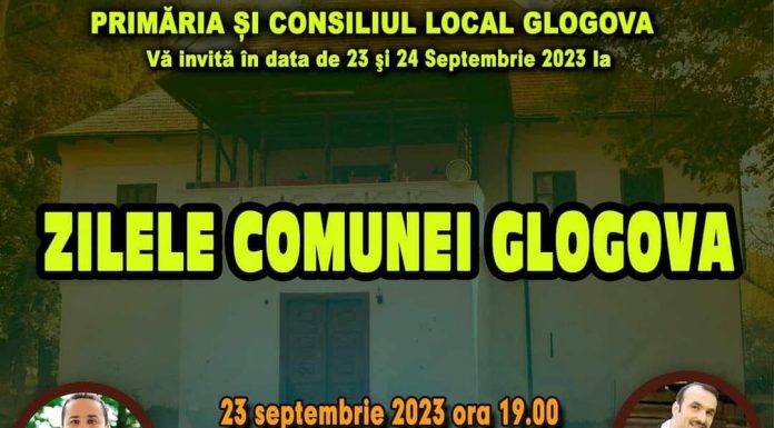 Vezi cine va cânta la Zilele comunei Glogova!