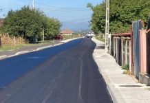 Stradă din Motru cu trotuare „pauză”! Explicații oficiale!