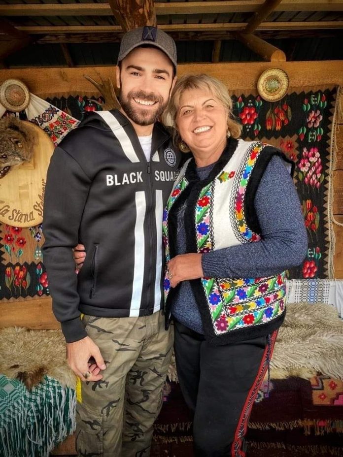 Actor din serialul Clanul, în vizită la Stâna Ștefanu