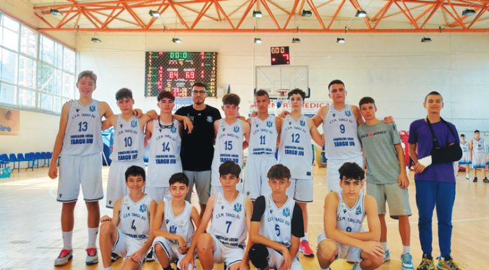 Două victorii pentru baschetbaliștii U15