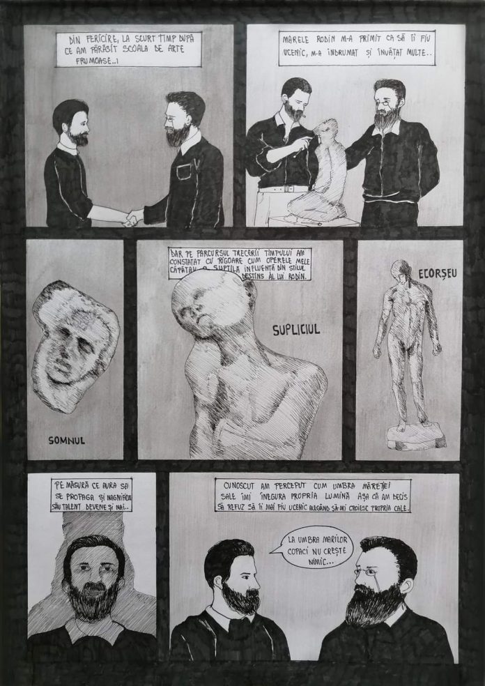 Câștigătorii concursului de benzi desenate „Acasă la Brâncuși”