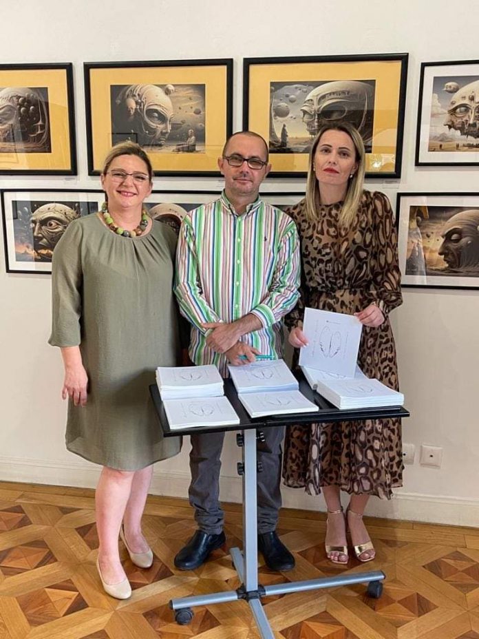 Expoziția artistului Cătălin Negrea, deschisă publicului gorjean toată luna septembrie