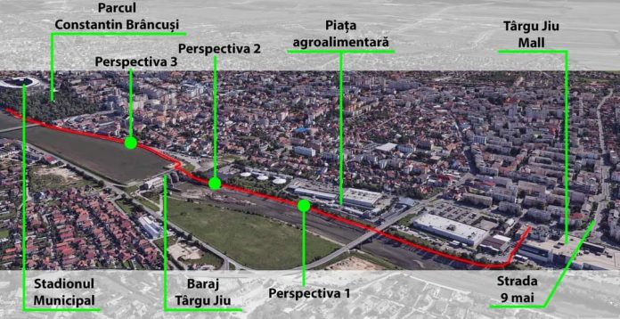 Fiul șefului Salvamont Gorj, proiect inedit de amenajare a falezei Jiului
