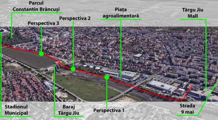 Fiul șefului Salvamont Gorj, proiect inedit de amenajare a falezei Jiului