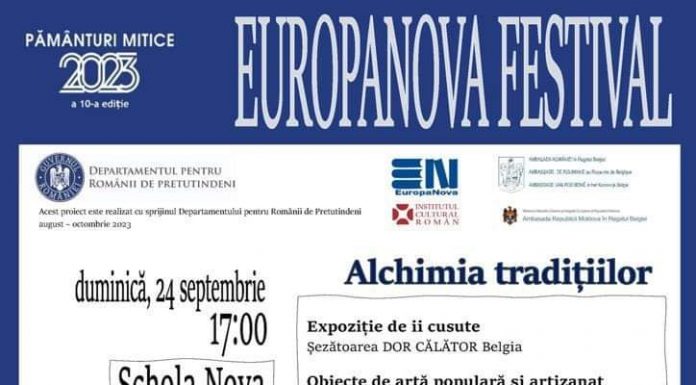 Obiecte realizate de meșteri populari din Gorj, expuse la un festival din Bruxelles