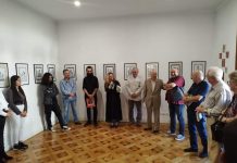 Târgu-Jiu: Reprezentanți ai Poliției, la vernisajul expoziției memoriale cu operele lui Aurelian Șuță