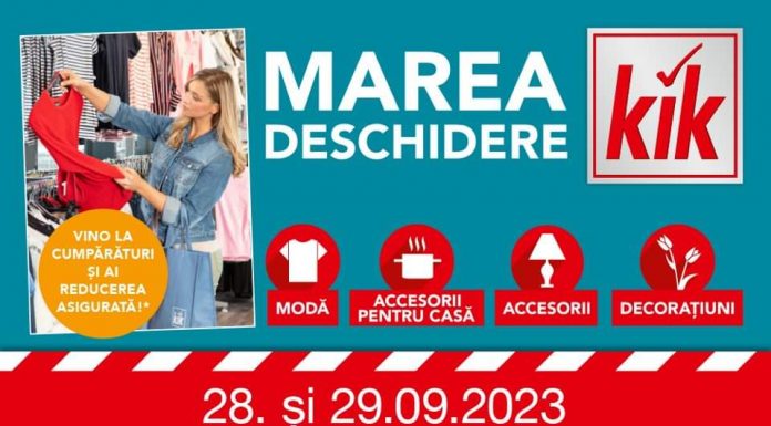 Retailerul KiK inaugurează joi magazinul de la Târgu Jiu