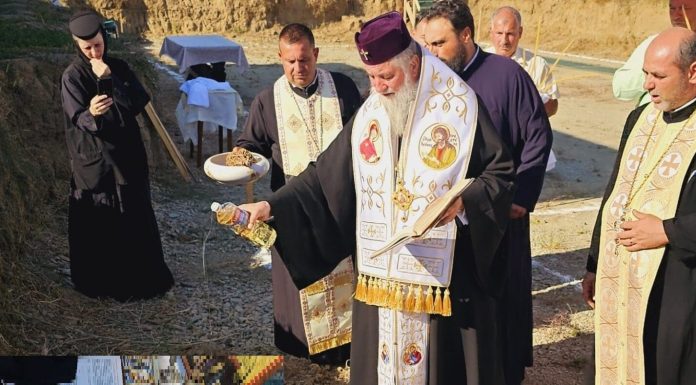 Mitropolitul Olteniei a pus piatra de temelie a Bisericii «Sf. Dimitrie Basarabov», din cadrul noului complex al Mănăstirii Tismana – ,,Punem piatra de temelie a unei sfintei biserici, cu chilii și cu loc de lucrare și de rugăciune a maicilor de la Mănăstirea Tismana”!