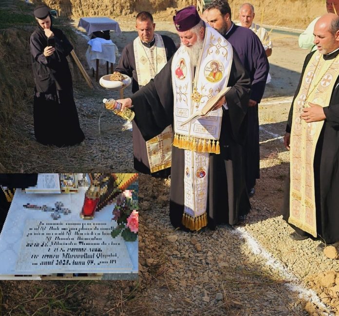 Mitropolitul Olteniei a pus piatra de temelie a Bisericii «Sf. Dimitrie Basarabov», din cadrul noului complex al Mănăstirii Tismana – ,,Punem piatra de temelie a unei sfintei biserici, cu chilii și cu loc de lucrare și de rugăciune a maicilor de la Mănăstirea Tismana”!