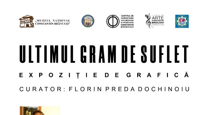 Vineri, 22 septembrie a.c., Expoziție de grafică ,,Ultimul gram de suflet”, In Memoriam – ȘAI