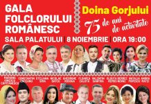 75 de ani de activitate: Doina Gorjului, la ceas aniversar, alături de zeci de artiști de folclor din țară