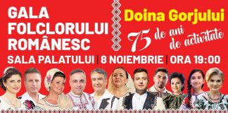 75 de ani de activitate: Doina Gorjului, la ceas aniversar, alături de zeci de artiști de folclor din țară
