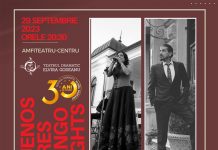 Spectacol de tango, în centrul Târgu-Jiului