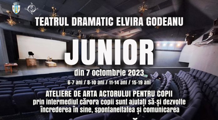 Teatrul ,,Elvira Godeanu” va începe atelierele de arta actorului