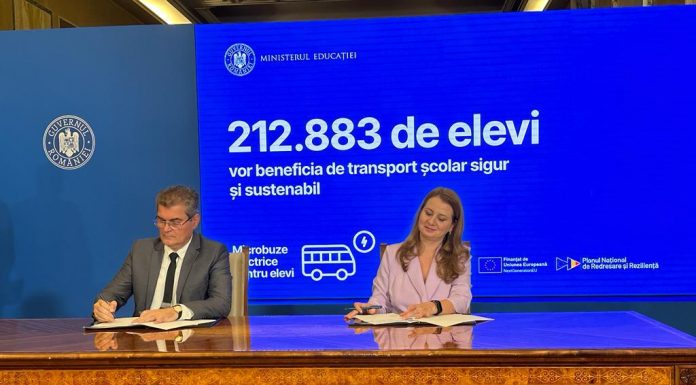 Contract semnat! Microbuze electrice pentru transportul elevilor