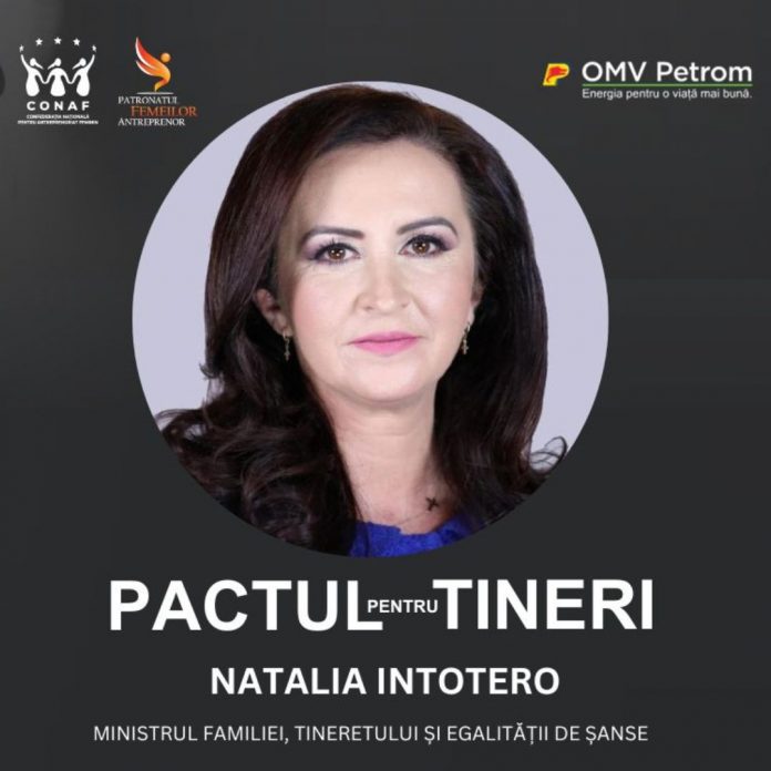 Natalia Intotero, ministrul Familiei, vine mâine la Târgu-Jiu