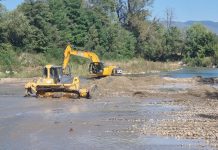 Pârâul Jaleș, decolmatat după viiturile din vară