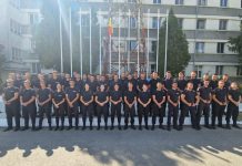 Final de stagiu de practică la Jandarmeria Gorj