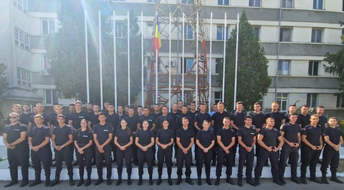 Final de stagiu de practică la Jandarmeria Gorj