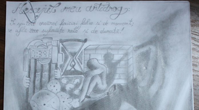 Mesaje antidrog, create de deținuții din Penitenciarul Târgu-Jiu