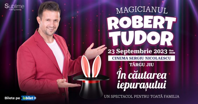 Un nou spectacol de magie sub bagheta lui Robert Tudor, la Târgu-Jiu