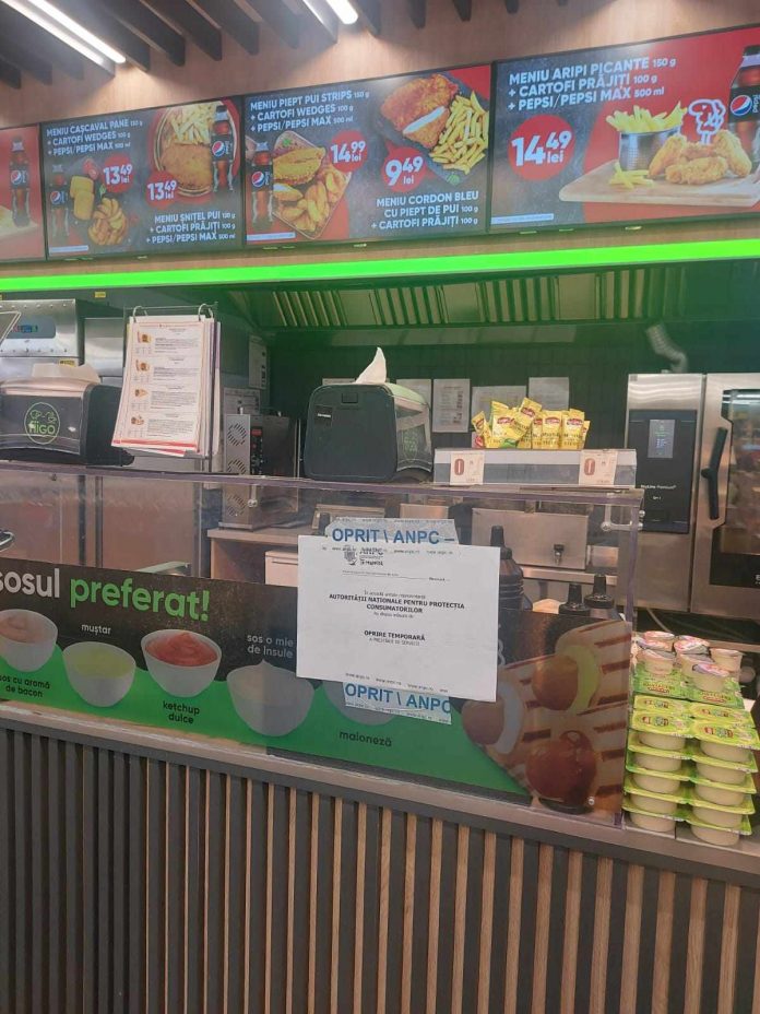 Rovinari: Supermarketul Profi, amendat și închis temporar pentru mizerie și produse alterate!