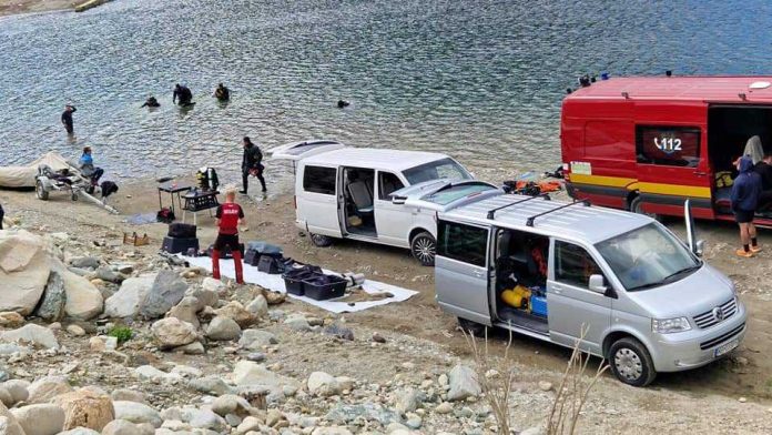 Cinci salvatori acvatici din cadrul Salvamont Gorj, prezenți la exercițiul ScubaRes