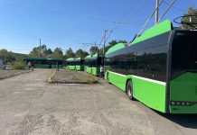 Târgu Jiu: Noile troleibuze revin pe trasee