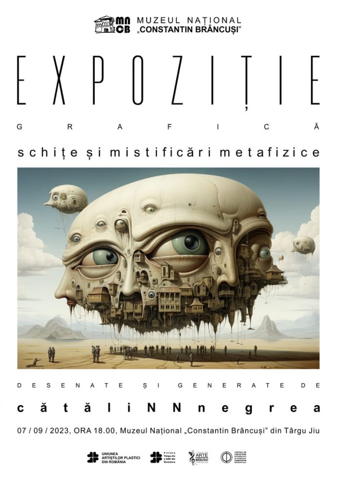 Expoziție de grafică, vernisată mâine, la Târgu-Jiu