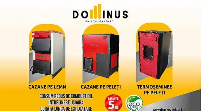 Centralele Dominus pentru instalații termice eficiente