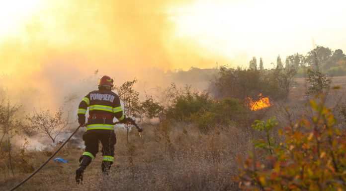 Pompierii, o intervenție pe minut