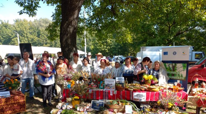 Zeci de mii de sarmale și piftii s-au servit la festivalul din weekend, de la Peștișani