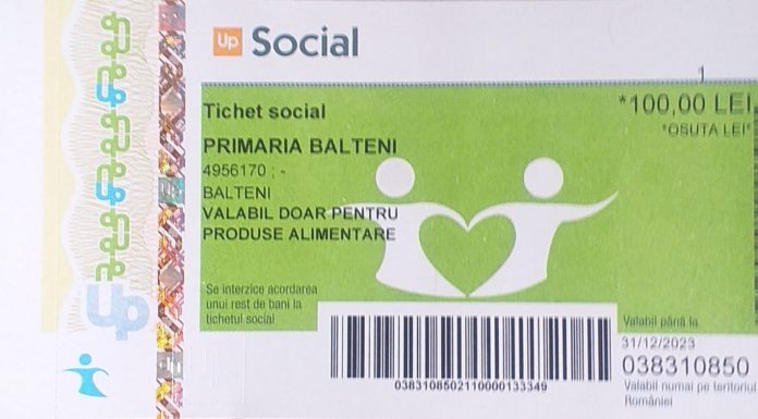 Azi se dau tichetele pentru vârstnicii din Bâlteni