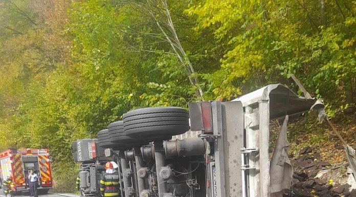 Accident în Defileul Jiului